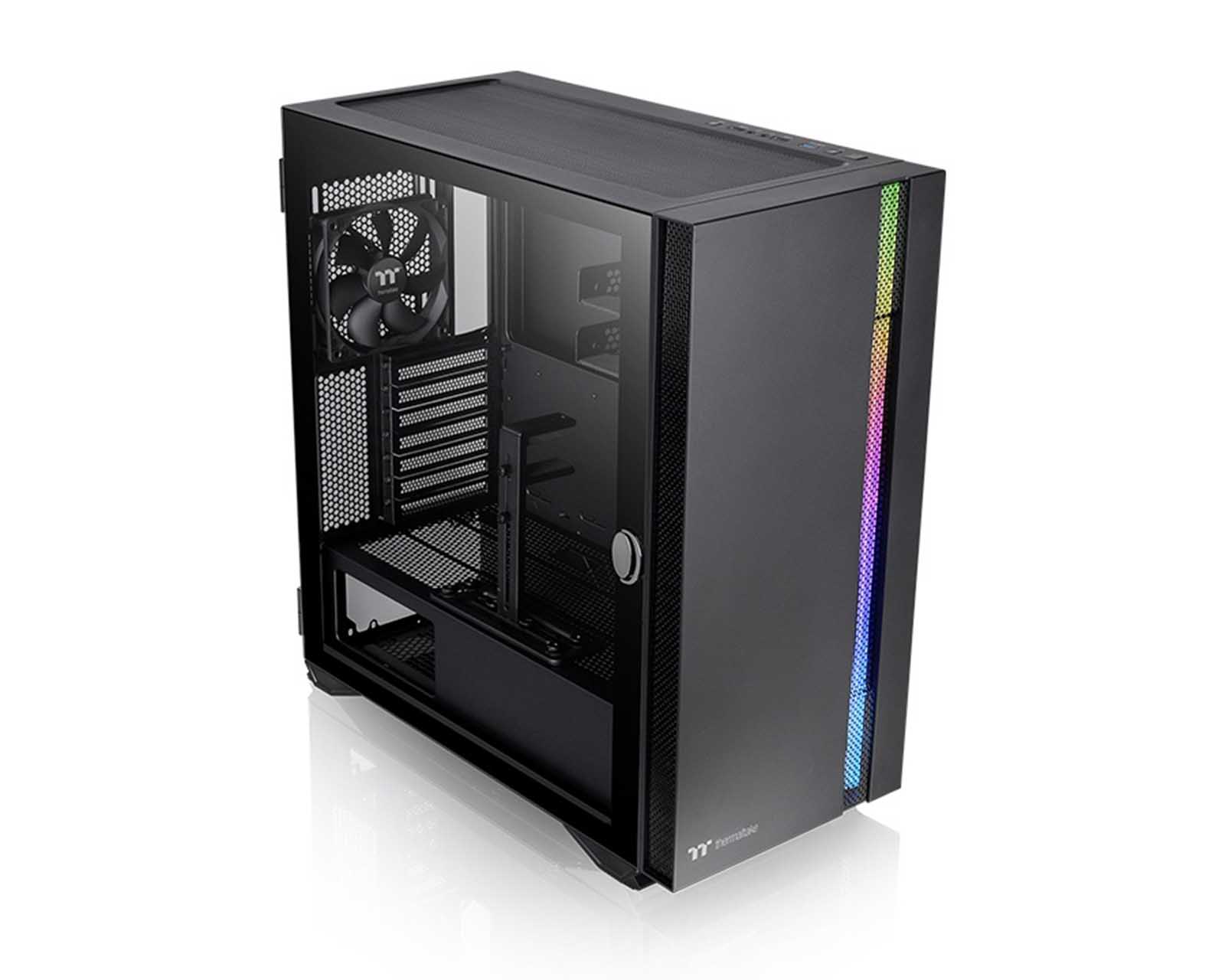 Foto 3 pulgar | Gabinete Thermaltake H700 con Ventana RGB USB 2.0/3.0 Sin Fuente 2 Ventiladores Led