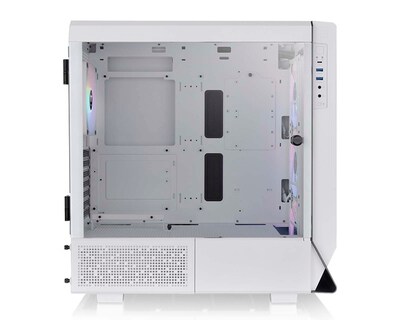 Foto 3 | Gabinete Thermaltake Ceres 500 Tg Argb Snow Con Ventana, Sin Fuente, 4 Ventiladores Instalados Argb, Blanco