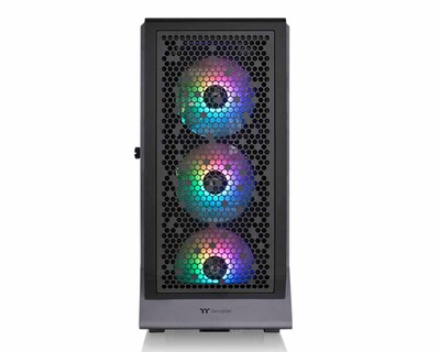 Foto 2 | Gabinete Thermaltake Ceres 500 Tg Argb Con Ventana, Sin Fuente, 4 Ventiladores Instalados Argb, Negro