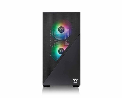Foto 1 | Gabinete Thermaltake Divider 170 Tg Argb Con Ventana, Sin Fuente, 2 Ventiladores Argb Instalados, Negro