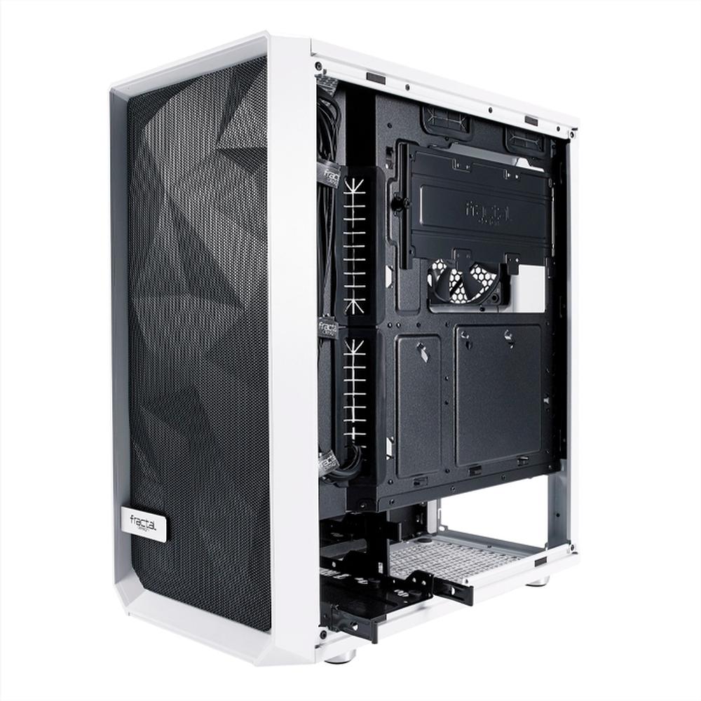 Foto 5 pulgar | Gabinete Fractal Design Meshify Cristal Templado Atx Fd-ca-mesh-c-wt-tgc color Blanco