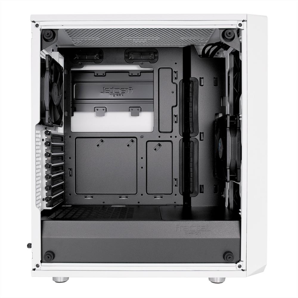 Foto 7 pulgar | Gabinete Fractal Design Meshify Cristal Templado Atx Fd-ca-mesh-c-wt-tgc color Blanco
