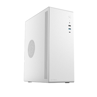 Foto 1 | Gabinete Acteck Neuss Gi485 Micro Atx Fuente 450w Micro Torre Ac-935159 color Blanco