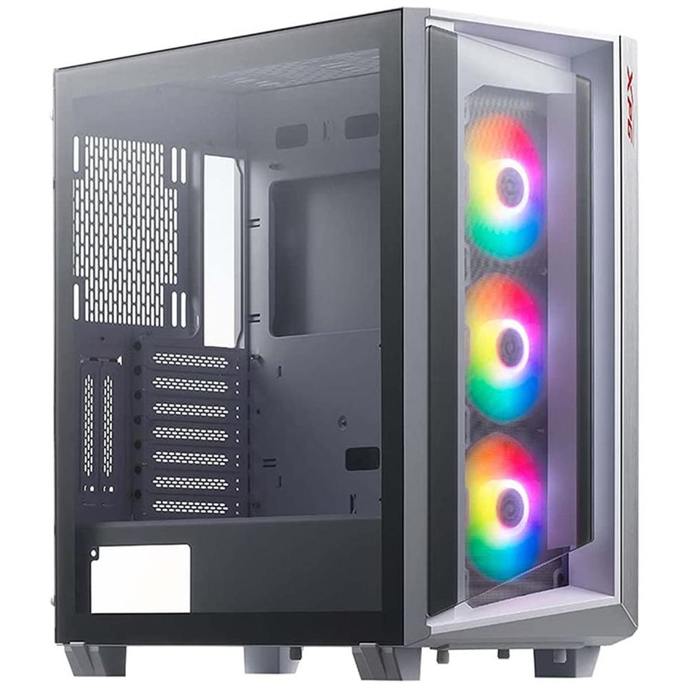 Foto 7 pulgar | Gabinete Gamer Xpg Cruiserst Cristal Templado Atx Media Torre color Blanco