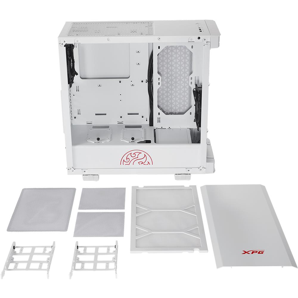 Foto 6 pulgar | Gabinete Gamer XPG Invader Cristal Templado Argb Blanco Invader-whcww