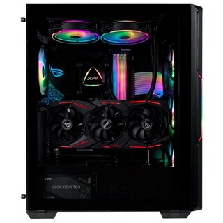 Foto 3 | Gabinete Gamer XPG STARKERAIR-BKCWW color Negro ATX ARGB Cristal Templado Negro