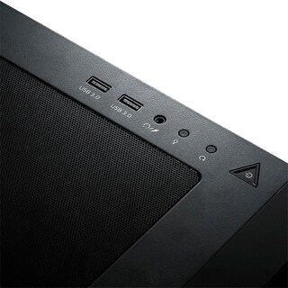 Foto 4 | Gabinete Gamer XPG STARKERAIR-BKCWW color Negro ATX ARGB Cristal Templado Negro