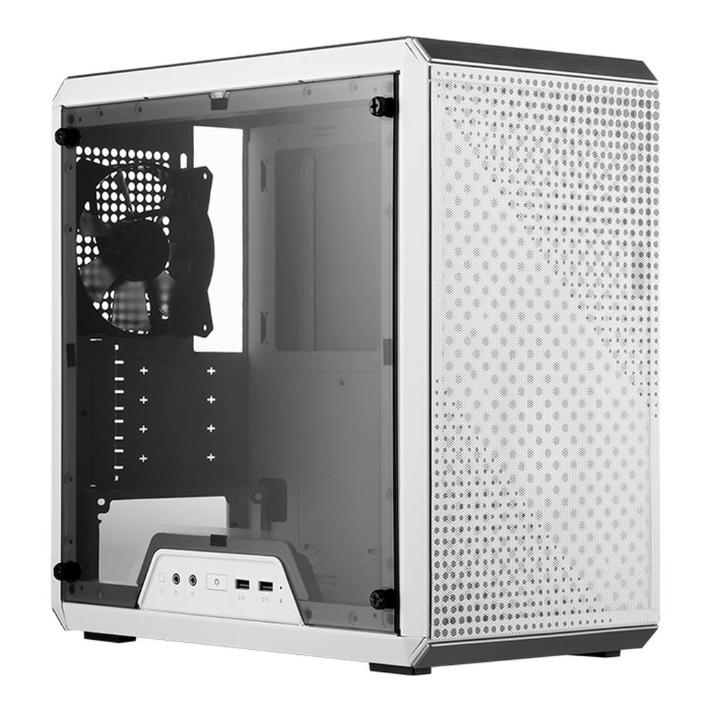 Foto 5 pulgar | Gabinete Gamer Cooler Master Masterbox Q300l Panel Acrilico Usb 3.0 Negro Micro Atx Color Blanco