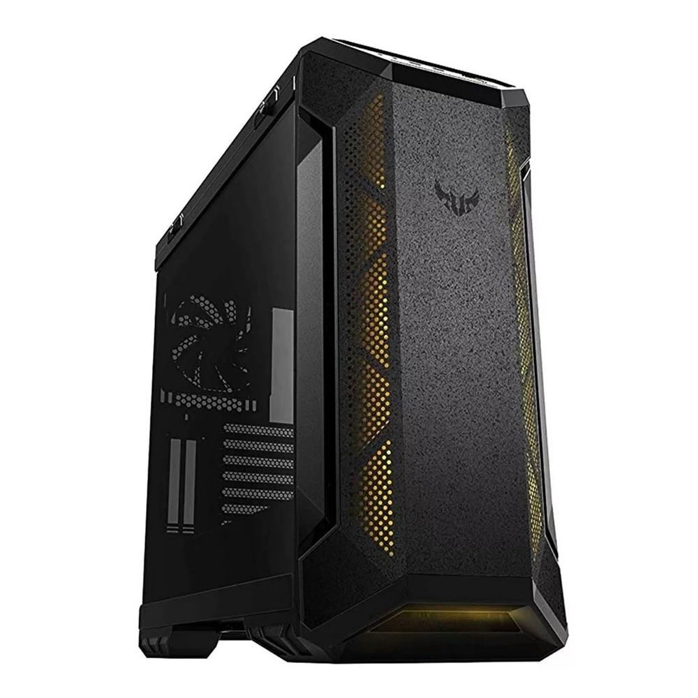 Gabinete Gamer Asus Tuf Gaming Gt501 Cristal Templado 4 Fan Rgb Atx