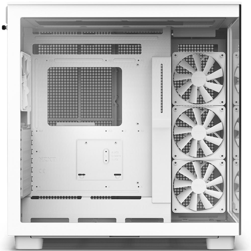 Foto 7 pulgar | Gabinete Gamer NZXT CM-H91FW-01 color Blanco H9 Flow ATX 4 Fan Cristal Templado