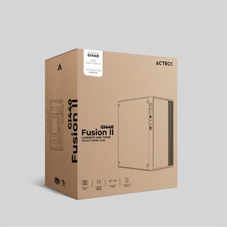 Foto 5 | Gabinete Acteck Fusion Ii Gi440 M-atx Fuente 500w Micro Torre RGB Acrílico Blanco Ac-935760