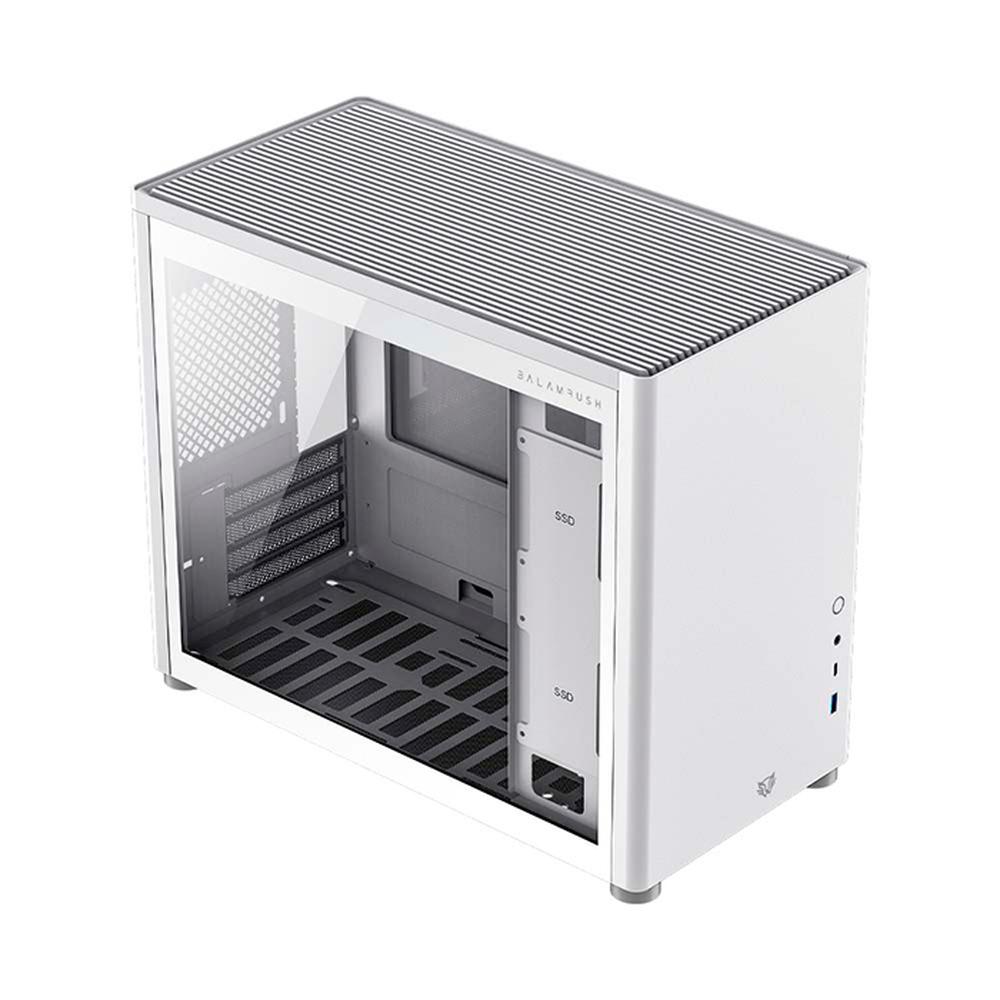 Foto 2 pulgar | Gabinete Gamer Balam Rush Eris Frost Gi985 M-atx Micro Torre Cristal Templado USB 3.0 Br-9356 color Blanco