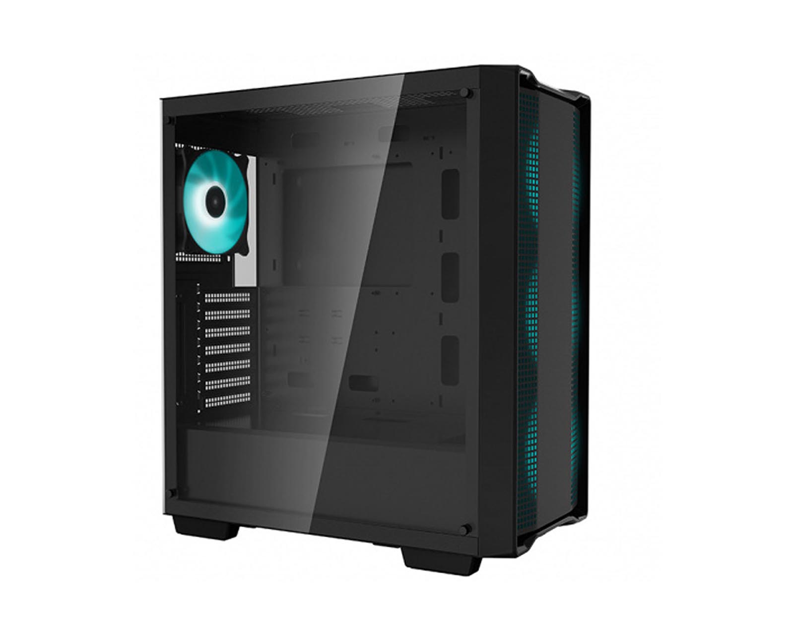 Foto 3 pulgar | Gabinete Deepcool con Ventana Cc560 Led Midi-tower Atx Usb 2.0/3.0 color Negro con Fuente