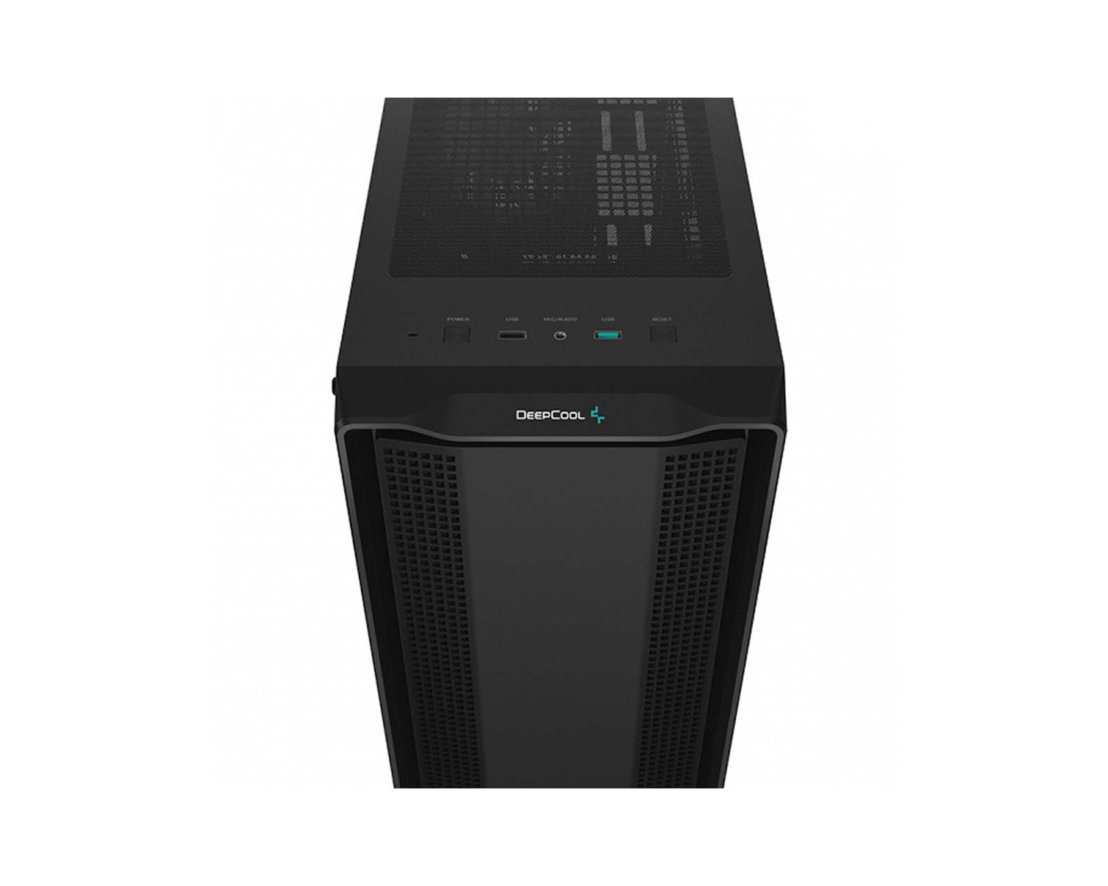 Foto 8 pulgar | Gabinete Deepcool con Ventana Cc560 Led Midi-tower Atx Usb 2.0/3.0 color Negro con Fuente