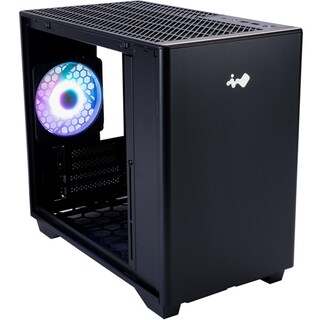 Foto 3 | Gabinete In Win IW-CS-A3BLK-1AM120S color Negro A3 Micro Atx 1 Fan Cristal Templado