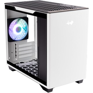 Foto 3 | Gabinete In Win IW-CS-A3WHI-1AM120S color Blanco A3 Micro Atx 1 Fan Cristal Templado