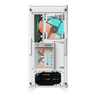 Foto 5 | Gabinete Gamer Gigabyte C301 Glass White E-atx 4 Fan Argb Cristal Templado Gb-c301gw Color Blanco