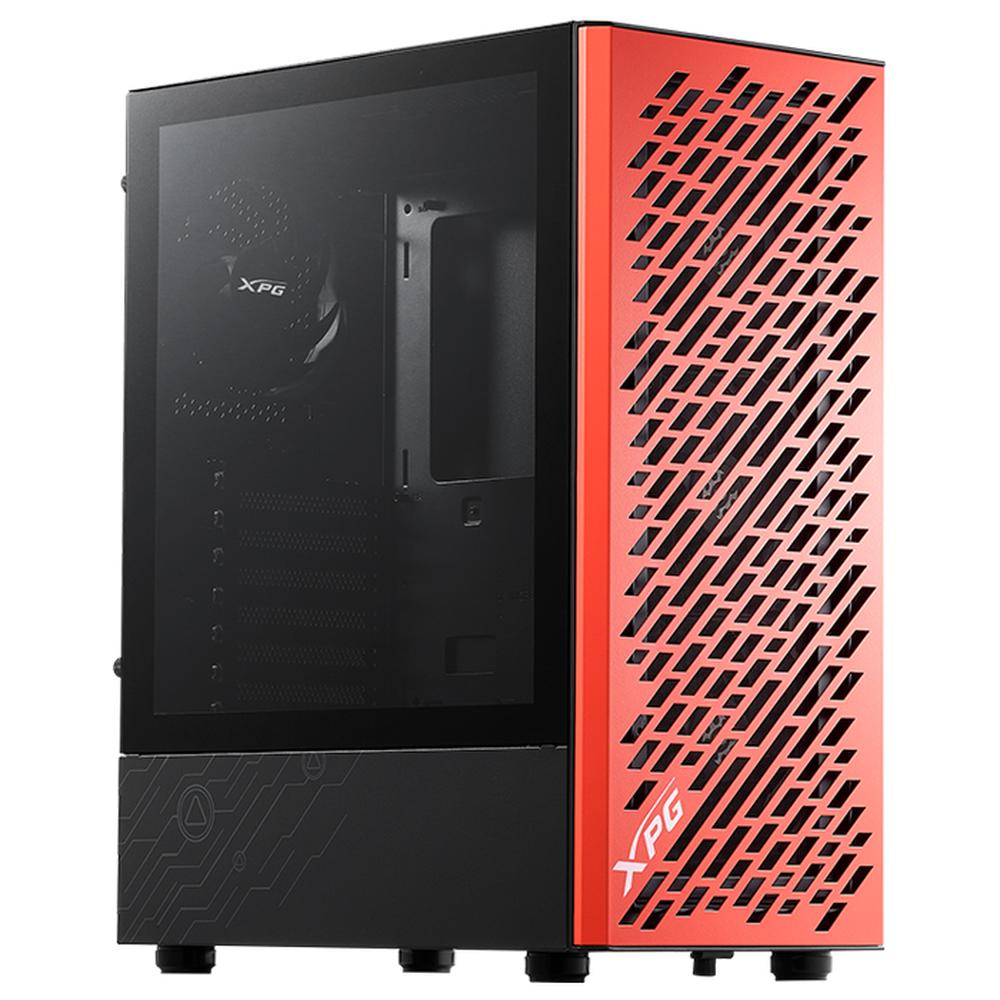 Gabinete Gamer Xpg Valor Air Mera Edition Atx 4 Fan Cristal Templado Valorairmt-bk/ogcww