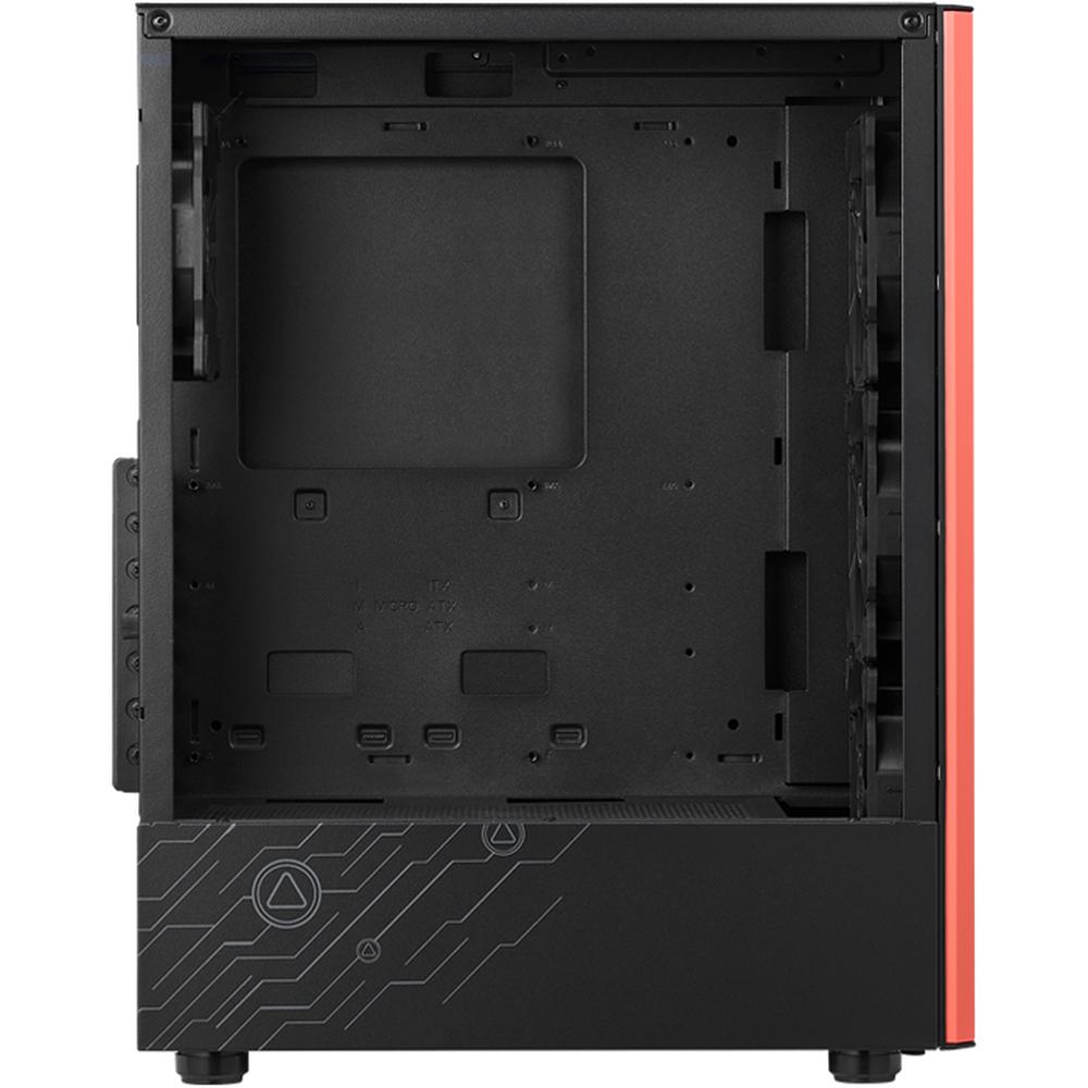 Foto 6 pulgar | Gabinete Gamer Xpg Valor Air Mera Edition Atx 4 Fan Cristal Templado Valorairmt-bk/ogcww
