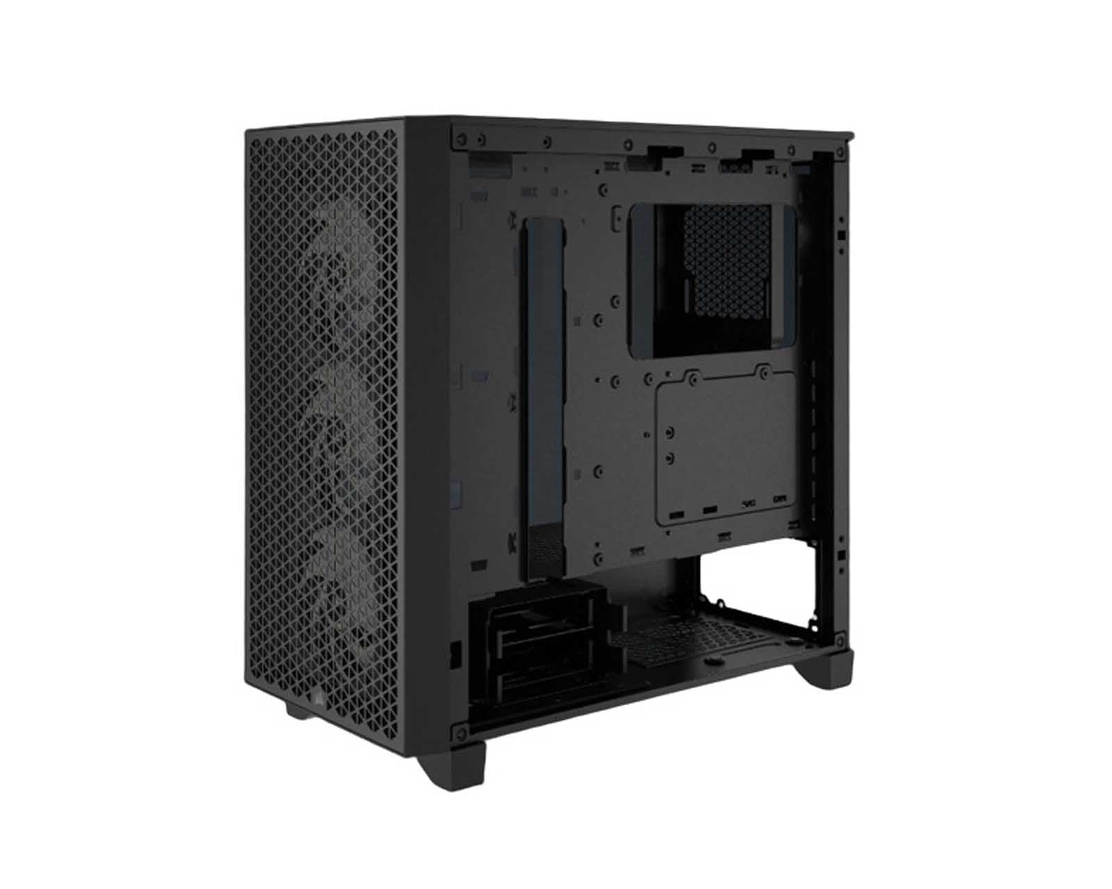 Foto 4 pulgar | Gabinete Corsair CC-9011255-WW Negro 3000d RGB Airflow con Ventana Midi-tower ATX USB 3.2 sin Fuente