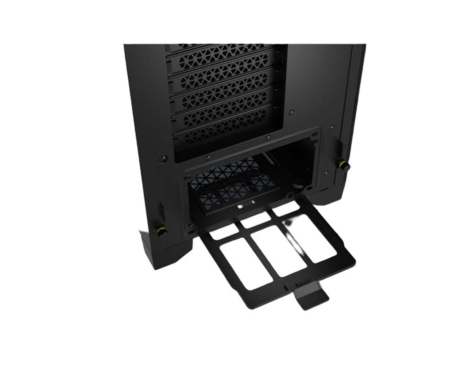 Foto 6 pulgar | Gabinete Corsair CC-9011255-WW Negro 3000d RGB Airflow con Ventana Midi-tower ATX USB 3.2 sin Fuente