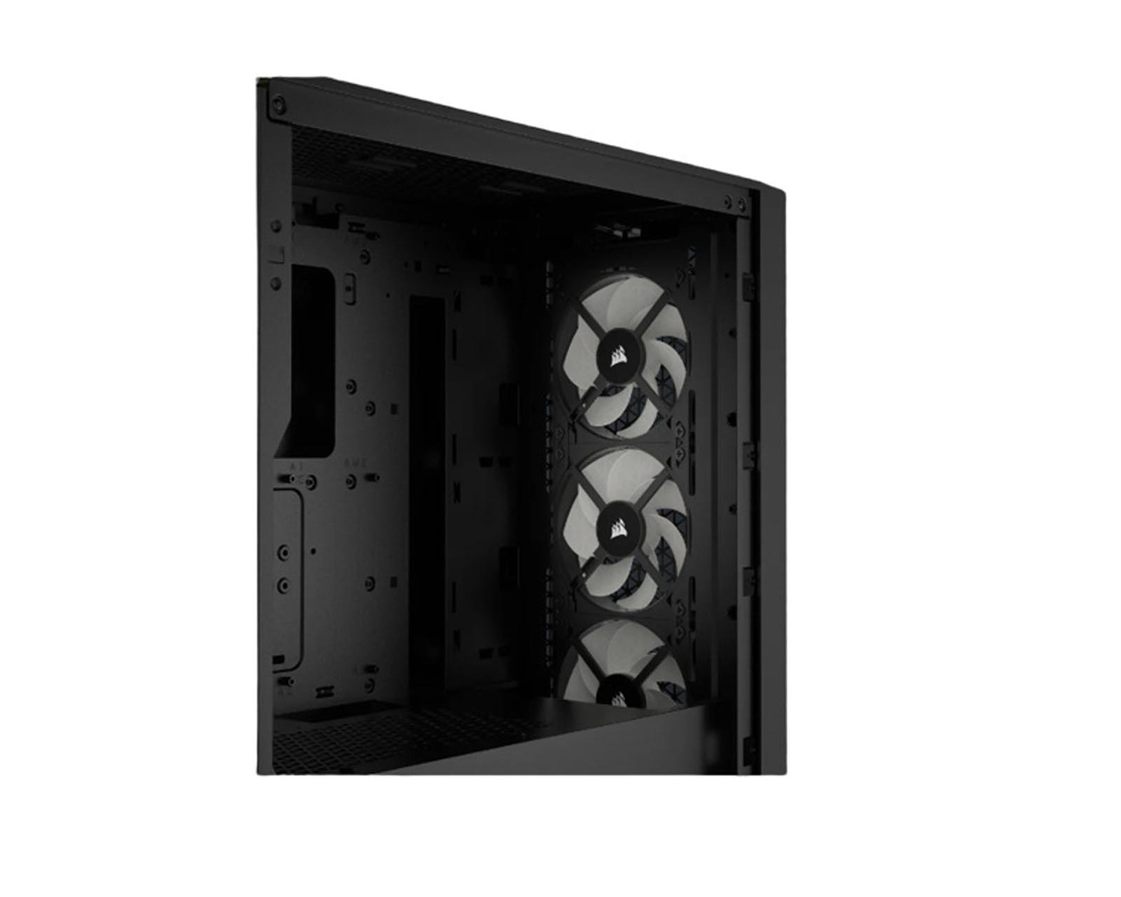 Foto 8 pulgar | Gabinete Corsair CC-9011255-WW Negro 3000d RGB Airflow con Ventana Midi-tower ATX USB 3.2 sin Fuente