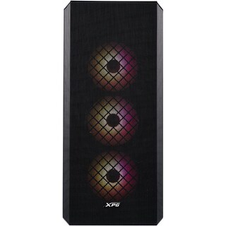 Foto 2 | Gabinete Gamer Xpg Defender Media Torre 3 Fan Argb Cristal Templado Negro Defender-bkcww