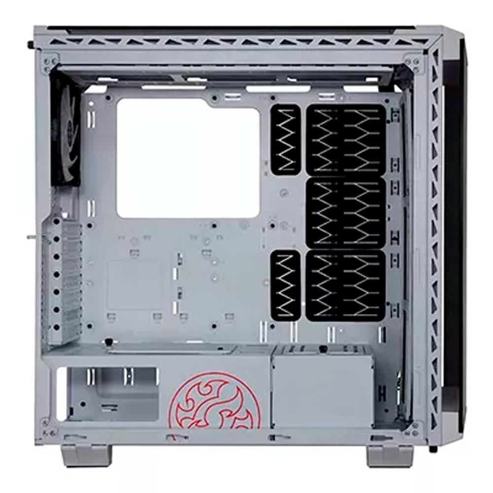 Foto 3 pulgar | Gabinete Gamer Xpg Battlecruiser Ii St E-atx 4 Fan Argb Cristal Templado Battlecruiseriist-wh Color Blanco