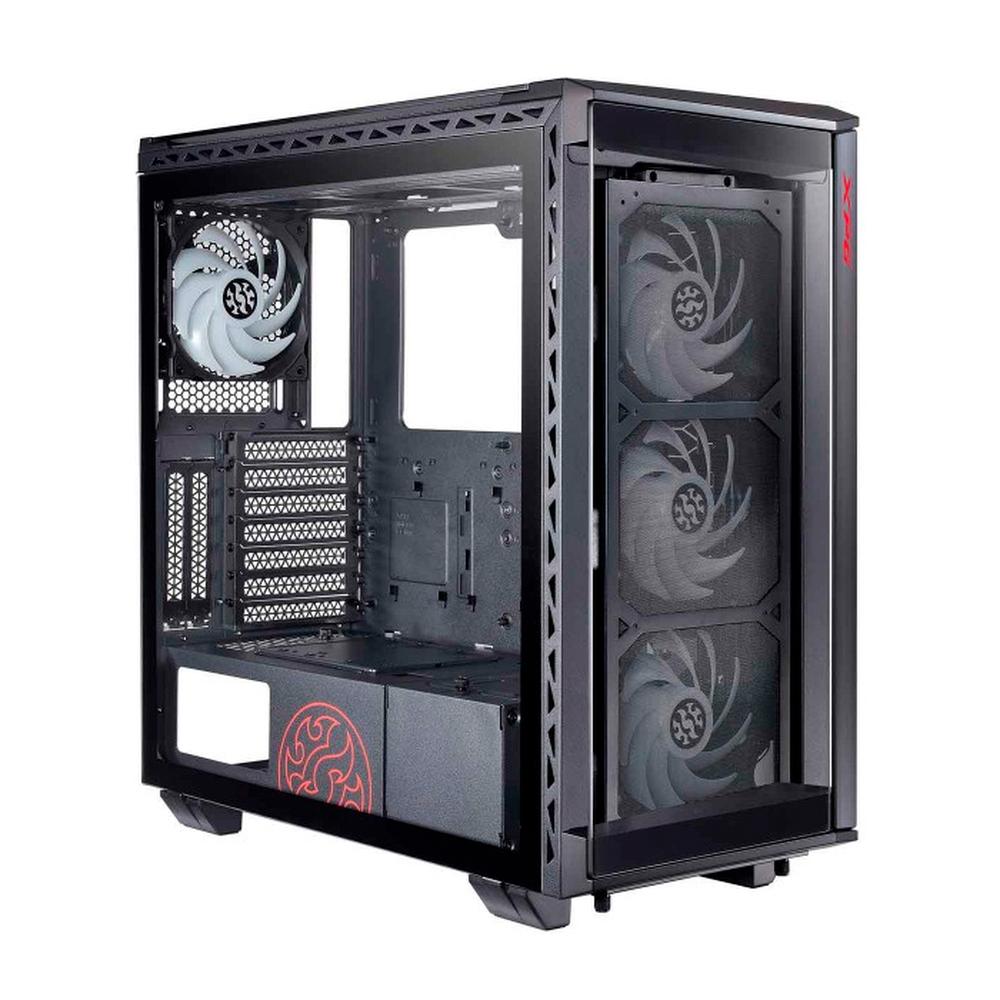 Foto 2 pulgar | Gabinete Gamer Xpg Battlecruiser Ii St E-atx 4 Fan Argb Cristal Templado Battlecruiseriist-bkcww Color Negro