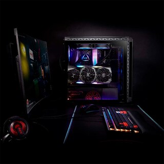 Foto 4 | Gabinete Gamer Xpg Battlecruiser Ii St E-atx 4 Fan Argb Cristal Templado Battlecruiseriist-bkcww Color Negro