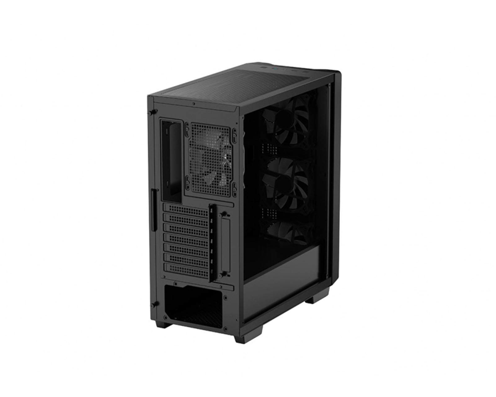 Foto 4 pulgar | Gabinete DeepCool con Ventana CC560 Led Midi-tower Mini-itx/micro-atx/atx USB 2.0/3.0 Sin Fuente 4 Ventiladores Instal