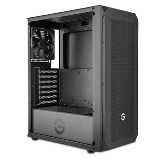 Foto 2 | Gabinete Gaming Getttech con Panel Frontal de Malla Negro Gcm-asgx1-01bk