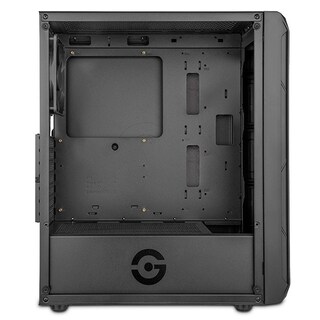 Foto 3 | Gabinete Gaming Getttech con Panel Frontal de Malla Negro Gcm-asgx1-01bk
