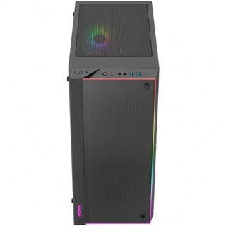 Foto 2 | Gabinete Gamer Aerocool Skribble Atx 3 Fan Cristal Templado Negro Skribble-g-bk-v1