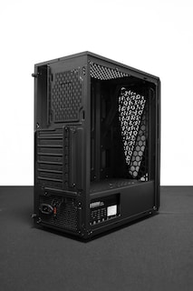 Foto 4 | Gabinete Yaguaret Unicon Cg25bygt Negro Atx Panel Frontal W Rgb Led Lighting Cguniconpw550ygt