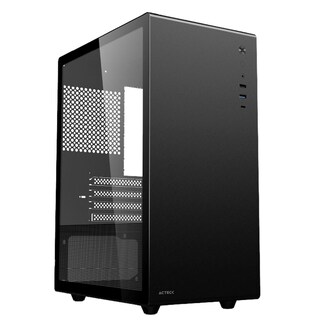 Foto 1 | Gabinete Acteck Neuss Pro Gi717 Micro Atx Mini Torre Cristal Templado Usb-c Negro Ac-935937