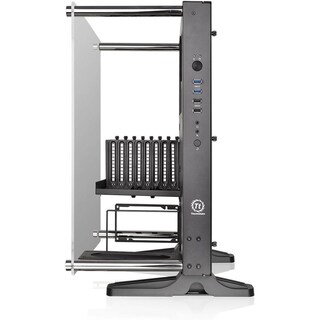 Foto 2 | Gabinete Gamer Thermaltake Core P3 Tg Atx Cristal Templado Negro Ca-1g4-00m1wn-06