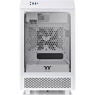 Foto 2 | Gabinete Gamer Thermaltake The Tower 100 Mini Itx Cristal Templado Blanco Ca-1r3-00s6wn-00