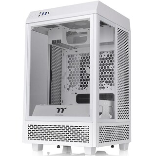 Foto 3 | Gabinete Gamer Thermaltake The Tower 100 Mini Itx Cristal Templado Blanco Ca-1r3-00s6wn-00
