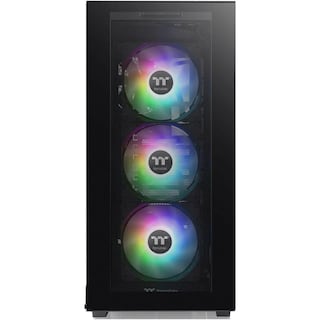 Foto 2 | Gabinete Gamer Thermaltake Divider 300 TG ARGB ATX 4 Fan Cristal Templado Negro CA-1S2-00M1WN-01