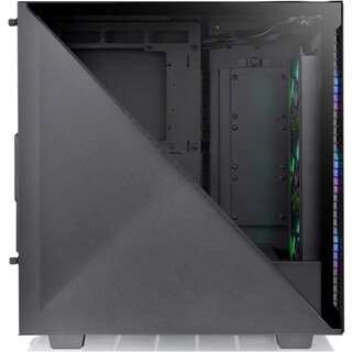 Foto 3 | Gabinete Gamer Thermaltake Divider 300 TG ARGB ATX 4 Fan Cristal Templado Negro CA-1S2-00M1WN-01