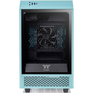 Foto 2 | Gabinete Gamer Thermaltake The Tower 100 Mini ITX Cristal Templado Turquesa CA-1R3-00SBWN-00