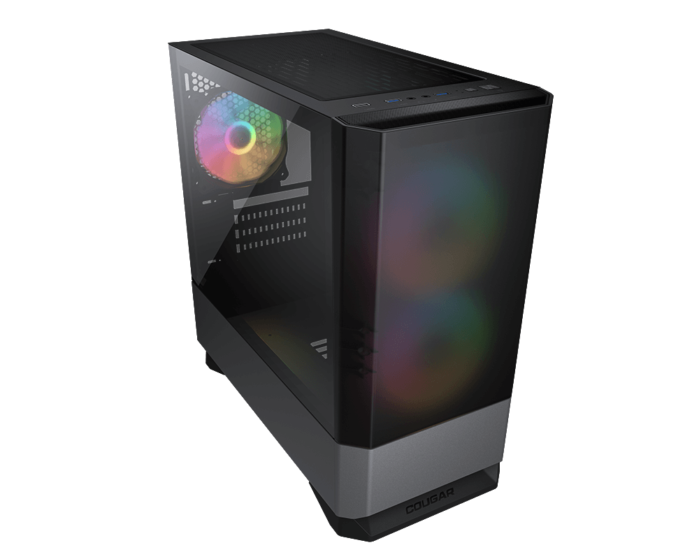 Foto 3 pulgar | Gabinete Cougar Mg140 Rgb Mini Torre Argb Mini Itx / Micro Atx Negro