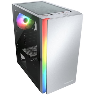 Foto 3 | Gabinete Gamer Cougar Purity Rgb Micro Atx 1 Fan Cristal Templado Blanco 385pc40.0002