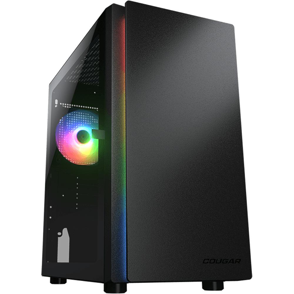 Foto 2 pulgar | Gabinete Gamer Cougar Purity Rgb Micro Atx 1 Fan Cristal Templado Negro 385pc40.0001