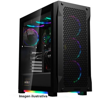 Foto 3 | Gabinete Gamer Gamdias Athena P1 Atx 4 Fan Cristal Templado Argb color Negro