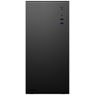Foto 2 | Gabinete ACTECK NEUSS PLUS GI707 Micro ATX Mini Torre Fuente 450w Negro AC-936019