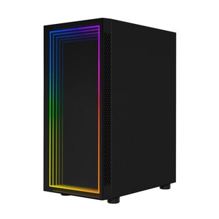 Foto 3 | Gabinete Ocelot Gaming Portal-m4, Atx, Cristal Templado, Incluye 3 Ventiladores, Sin Fuente, Negro