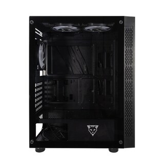 Foto 4 | Gabinete Ocelot Gaming Portal-m4, Atx, Cristal Templado, Incluye 3 Ventiladores, Sin Fuente, Negro