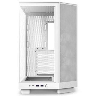 Foto 2 | Gabinete Gamer Nzxt H6 Flow Rgb Atx 3 Fan Cristal Templado Usb-c Cc-h61fw-r1 Blanco